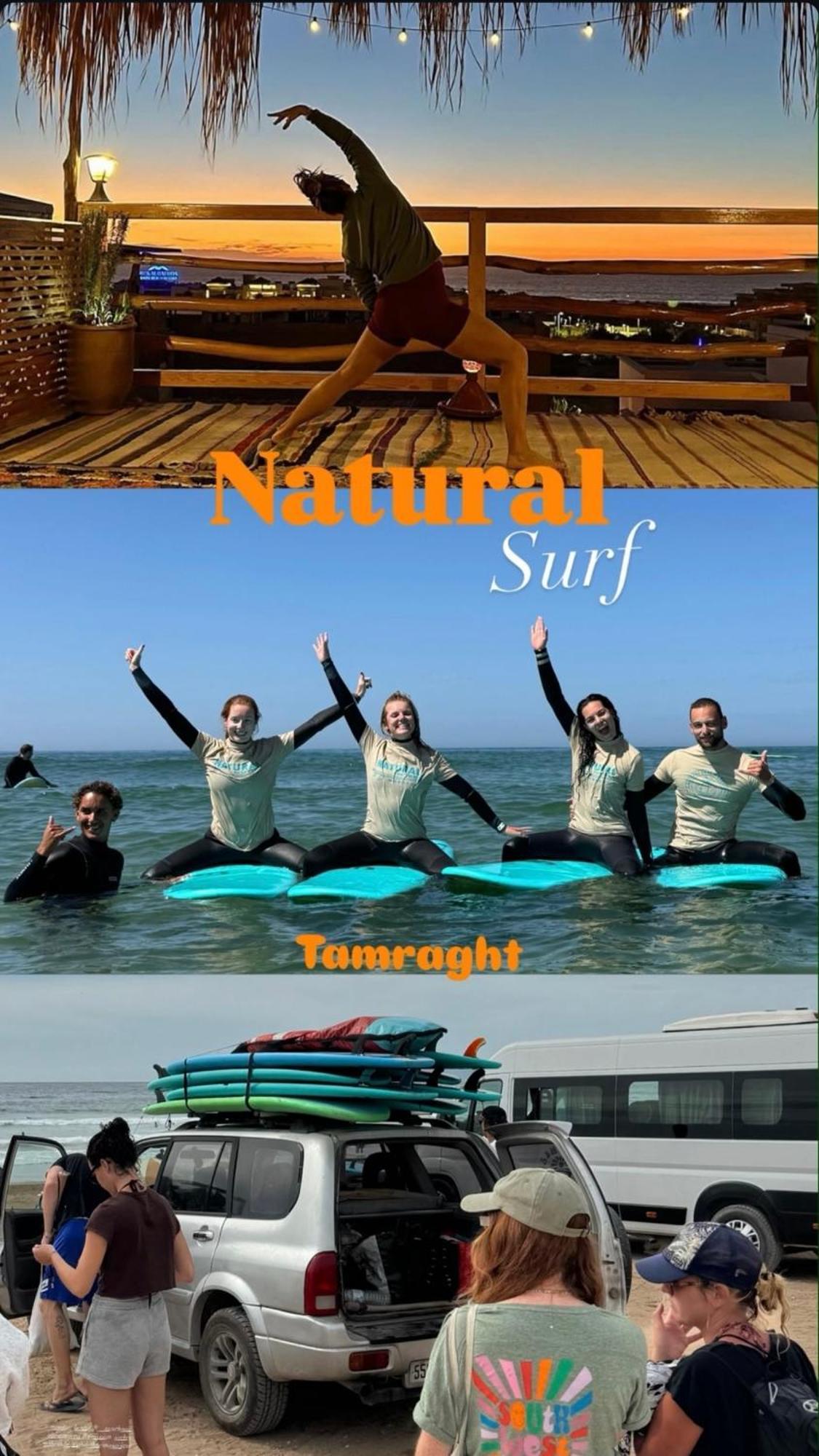 Natural Surf House Tamraght Exteriér fotografie